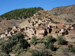 Berber village high atlas