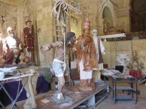 Festival statues Malta