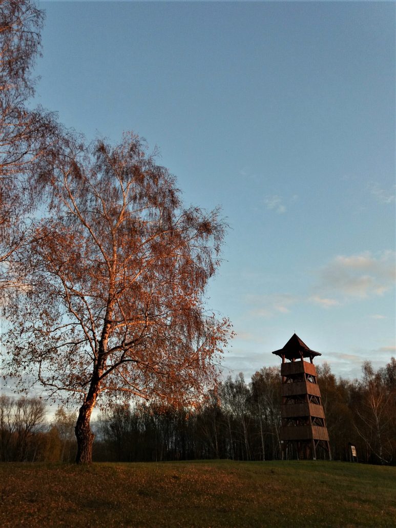 viewing tower on Kányavári sziget