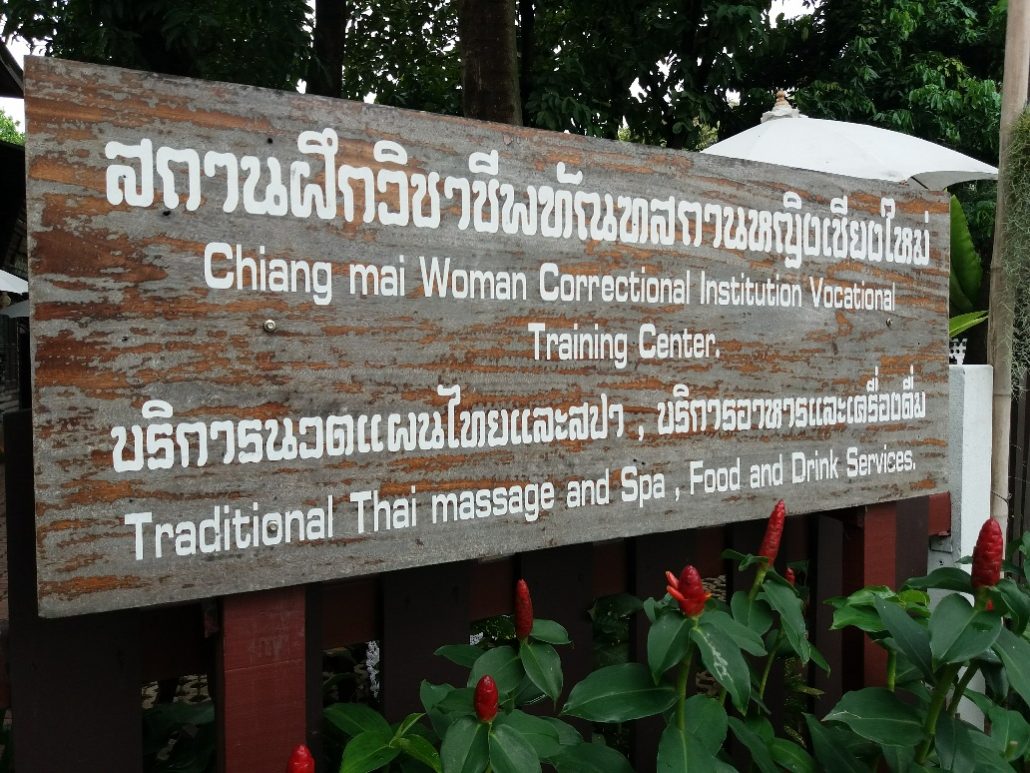 Prison massage in Chiang Mai