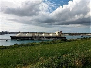 Delimara gas tanker