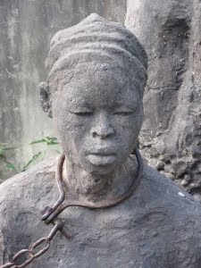 Slave monument Zanzibar