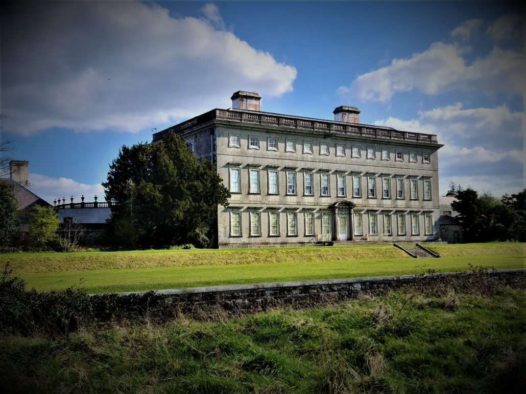 Rear view of Castletown House