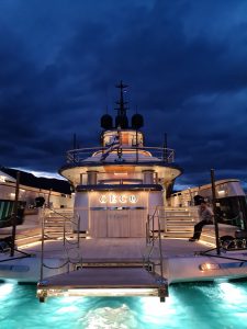 Big yacth in poros greece