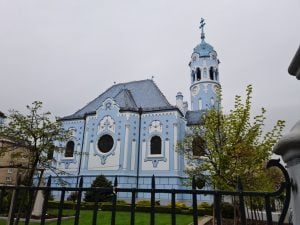 St Elizabeth's secessionist Blue Church in Bratislava