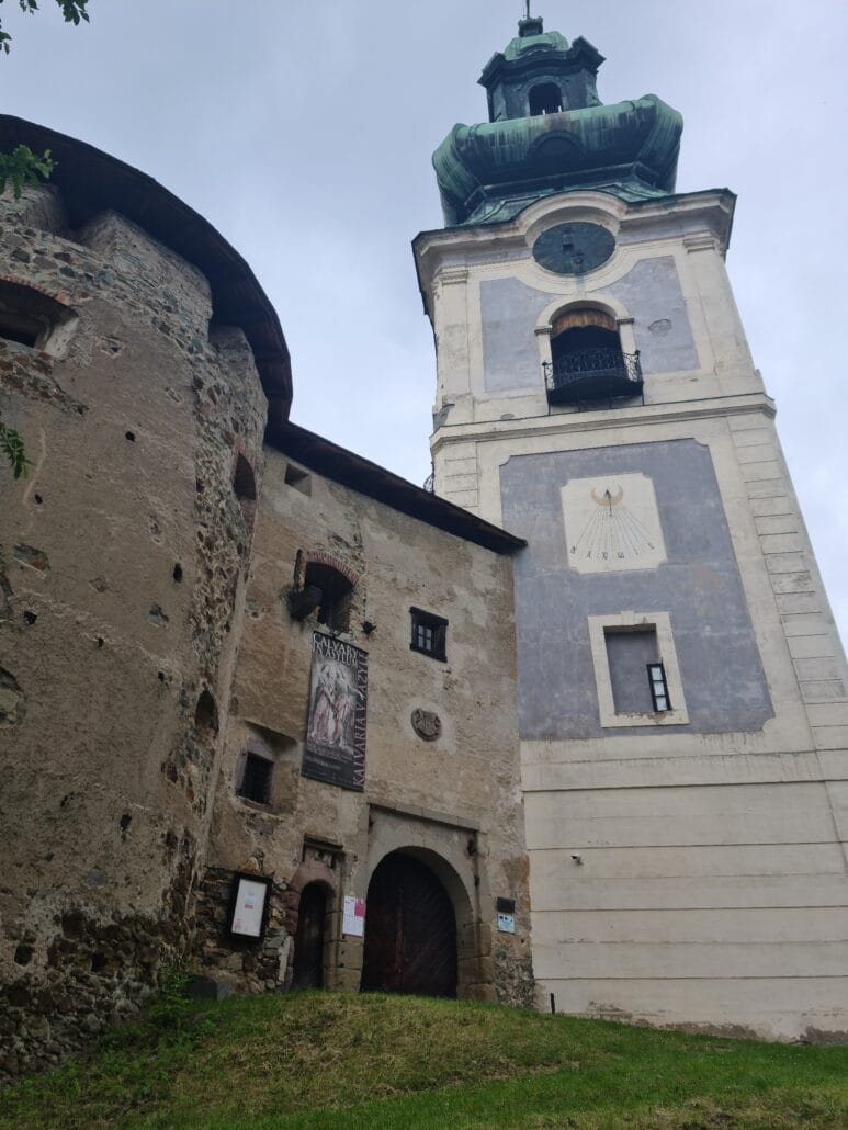 16th-century parish church refurbised as a fortress castle